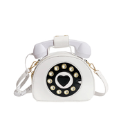 Generic Ženska torbica in denarnica v obliki telefona Vintage zgornji ročaj za telefon, (21127115)