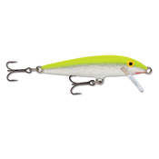 Rapala Original F-7 Silver Fluorescent Chartreuse