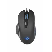 REDRAGON gejmerski miš GAINER M610  Opticki, 3200dpi, Dizajniran za desnu ruku, Crna