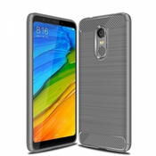 Silikonski ovitek/etui za Xiaomi Redmi 5 Plus Siv