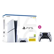 PlayStation 5 (Slim) 1TB + krmilnik PlayStation 5 (PS5) DualSense Edge igralne konzole