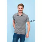 SO02081 PANAME MEN - HEATHER POLO SHIRT