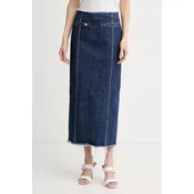 Max&Co. denimsko krilo z razporkom MCLLUGLIO