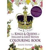 Kings and Queens of England and Great Britain Colouring Book