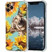Ovitek Cow Sunflower za iPhone 12 Pro Max – unikatni zaščitni dizajn