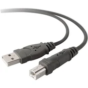 BELKIN Belkin USB kabel USB 2.0 USB-A vtič\, USB-B vtič 3.00 m siva  F3U133b10, (399716)