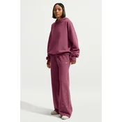 Nike Sportswear oversize pulover ženski z bombažem Studio Fleece