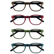 Prontoleggo naocare za citanje sa dioptrijom Wenge braon, crvene,zelene, plave ( WENGE )