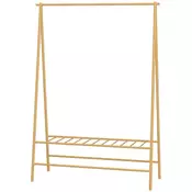 Homestar Obešalnik za plašče 116x435x160 cm naravni
