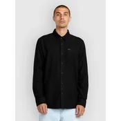 Volcom Caden Solid Shirt antique black