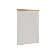 Obešalnik Denton 1298 (Bela + Svetlo rjava) Stenski obešalnik za oblačila, Svetlo rjava, Bela, 105x80x4cm, Les