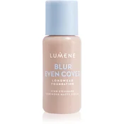 Lumene Blur Even Cover tekuci puder s mat finišem 16 h nijansa 2 30 ml
