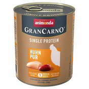 Animonda GranCarno Adult Single Protein 24x800 g - Piščanec