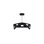 Nemezis Pendant Pentagonal 42 3X40W G9  With Bulb Black