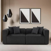 Atelier del Sofa Dvosed Mora XL 220x69x90cm Antracit