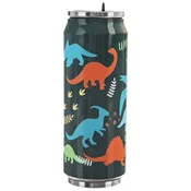 shumee Termo vrček, termovka, steklenica za tople in hladne napitke, dinozavri, 0,5 l