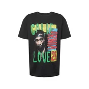Tupac California Love Retro Oversize T-Shirt Black