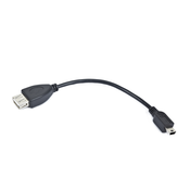 Gembird Kabel USB AF/mini BM, OTG, 15 cm za zavihek. in tel.