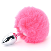 ToyJoy Happiness Enchanting Bunnytail Buttplug Pink