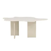 Miza Dallas 4938 Bež, 76x123x190cm, MDF plošča, MDF plošča