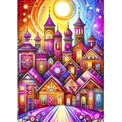 Enjoy - Puzzle Vijolično mesto - 1 000 kosov
