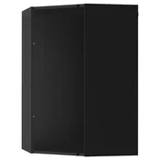 METOD Ugaoni zidni element, Crnosiva, 68x37x100 cm