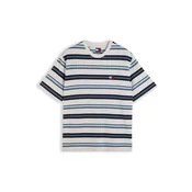 Tommy Jeans Majica 90S modra/mornarska/svetlo modra/bela
