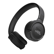 Brezžične On-Ear slušalke JBL Tune 520BT z močnimi basi - črne