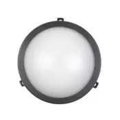 COMMEL Led svetiljka 12W,4000K,okrugla,crna