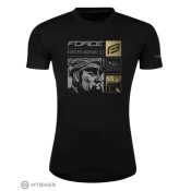 Majica s kratkimi rokavi FORCE 30 years limited edition, črna (S)