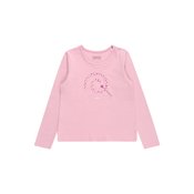 ESPRIT Majica, sivkasto ljubicasta (mauve) / roza / bijela