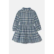 Otroška bombažna obleka Polo Ralph Lauren 310940806001