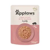 APPLAWS Applaws mačka tuna s lososom u želeu - hrana za mačke u vrećici - 70g