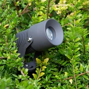 EVN Merlo LED vrtni reflektor z ozemljitvijo, 3.000K, 10W - Sodobni - antracit - Kovina