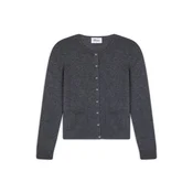 JUST CASHMERE Pletena jopa Katharine antracit