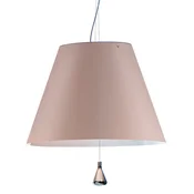Luceplan Costanza viseča svetilka D13sas, prah - Dnevna soba/jedilnica - Dizajn - aluminij, prah - Plastika