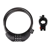 Force braba f lux spiralna šifra sa držacem 85cm/10mm,crna ( 49114 )