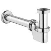 Odvodni sifon za umivalnik 5/4, odtok 32 mm, krom - Krom - Sapho - 24 - Medeninasti - Lepilo - Drugo - 3-delne tuš kabine - 5/4 - 14