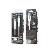 WEKOME WDC-11 Kabl 3.1 USB tip C M/M 1.2m, za Super brzo punjenje 100W/480Mbps, Silicon Soft, beli
