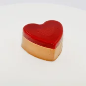 Pecivo srce čokoladni mousse z malino, BIO, cca 550 g, zm.