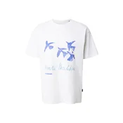 Jack & Jones Premium Majica JPRBLACARLO kraljevo modra/svetlo modra/bela