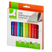 permanentni marker Q-Connect, komplet 12 barv