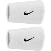 Nike Swoosh Classic Double Wide Wristbands 2PK Bela