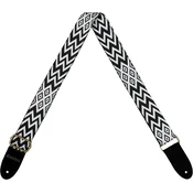 Cascha CUS-JW1 Jacquard Ethnic Black & White Jermen za ukulele (Kot novo)