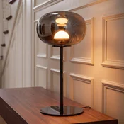 OSRAM LED namizna svetilka Decor Satellite, siva, višina 32 cm, CCT z možnostjo - Dnevna soba/jedilnica - Sodobni - Steklo