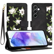 Etui Techsuit FlipCraft za Samsung Galaxy A55 - flowers of the dawn