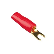 ACV Pozlaceni plosnati konektor 20mm2 > 4.2mm, crveni