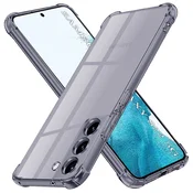 TPU gel ovitek Techsuit Shockproof za Samsung Galaxy S22 - smoke black