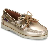 Sebago DOCKSIDES PORTLAND MET W Pozlačena