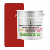 shumee Kovinska barva za rjo 4 v 1 rdeča RAL3001 I SEE pocinkano jeklo 2,5 l mat